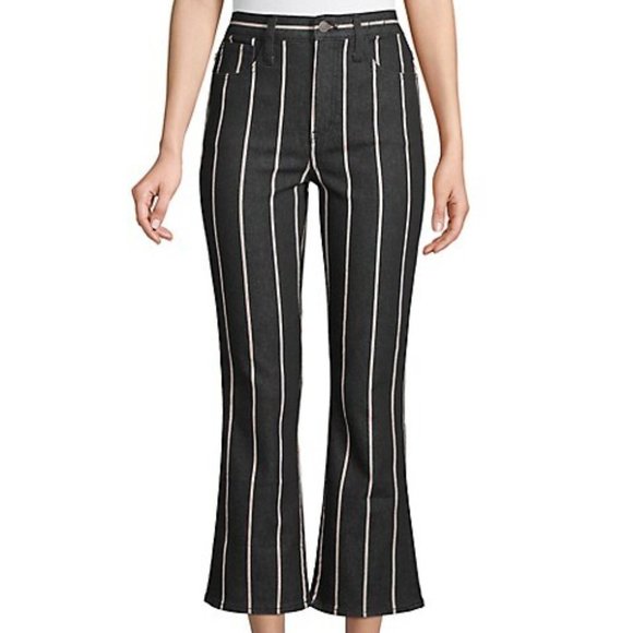 NWT Madewell Cali Demi-Boot Jeans in Elsie Stripe - Picture 3 of 10